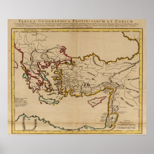 Affiches Turquie, Rome, Grèce (Devant)