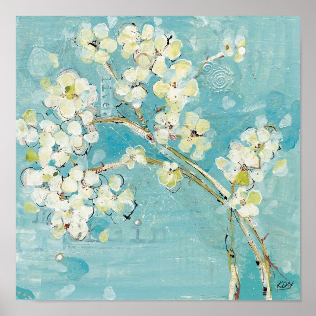 Affiches Turquoise en direct (Devant)