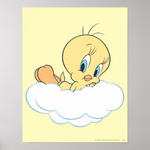 Affiches Tweety Dans Les Nuages Pose 3