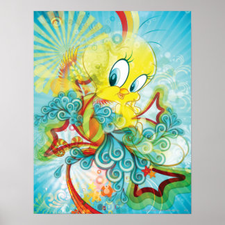 Affiches Tweety In Blue Wave