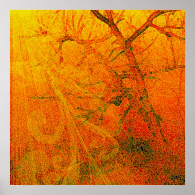 Affiches Twisted Oak Swirled - Personnalisé (Devant)