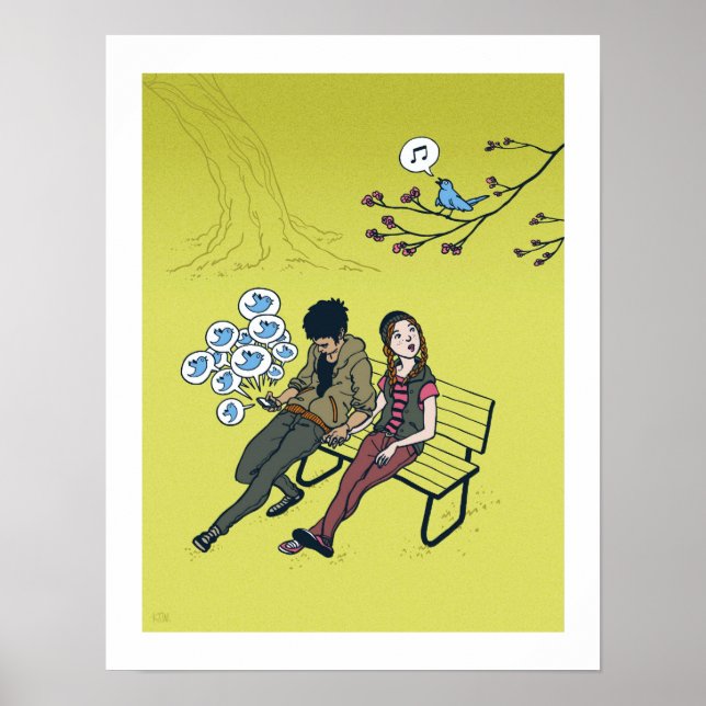 Affiches Twitter, Twitter (Devant)