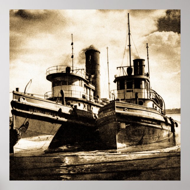 Affiches Two Tugs (Devant)