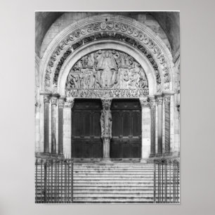 Affiches Tympanum avec le jugement Dernier