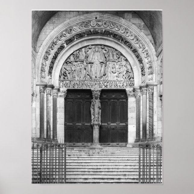 Affiches Tympanum avec le jugement Dernier (Devant)