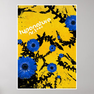 Affiches Typo Nature Nr.1