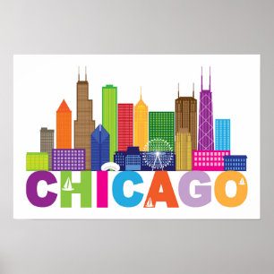 Affiches Typographe de Chicago