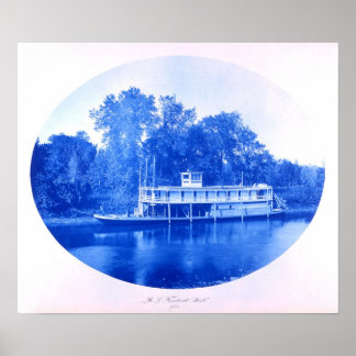 Affiches U.S Towboat "Alert", 1885