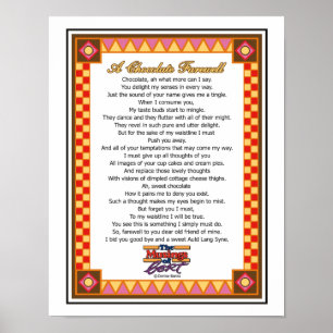 Affiches Un adieu au chocolat