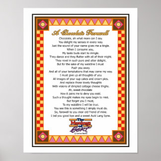 Affiches Un adieu au chocolat