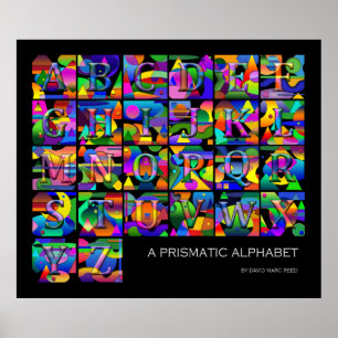 Affiches Un Alphabet Prismatique