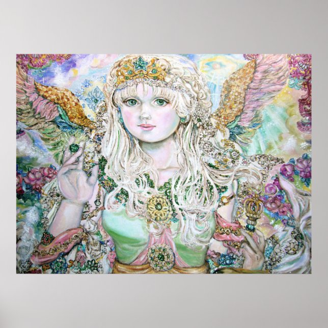 Affiches Un ange émeraude. (Devant)