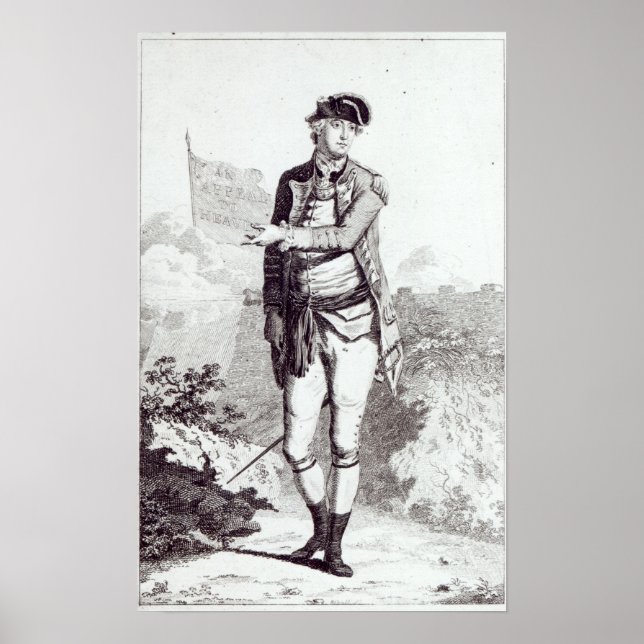 Affiches Un appel au ciel', portrait du général Lee (Devant)