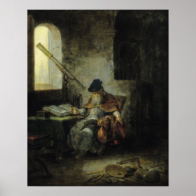 Affiches Un astronome (Devant)