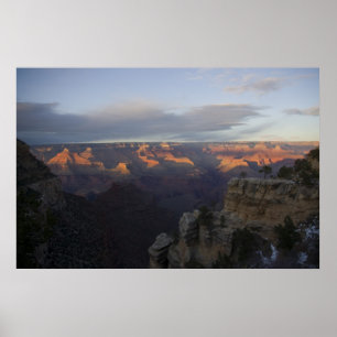 Affiches Un autre coucher de soleil au Grand Canyon