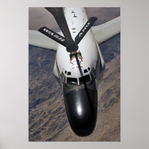 Affiches Un avion de reconnaissance interarmées RC-135 Rive