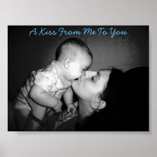 Affiches Un Baiser De Moi À Toi