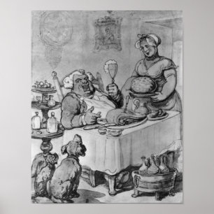 Affiches Un bon repas,