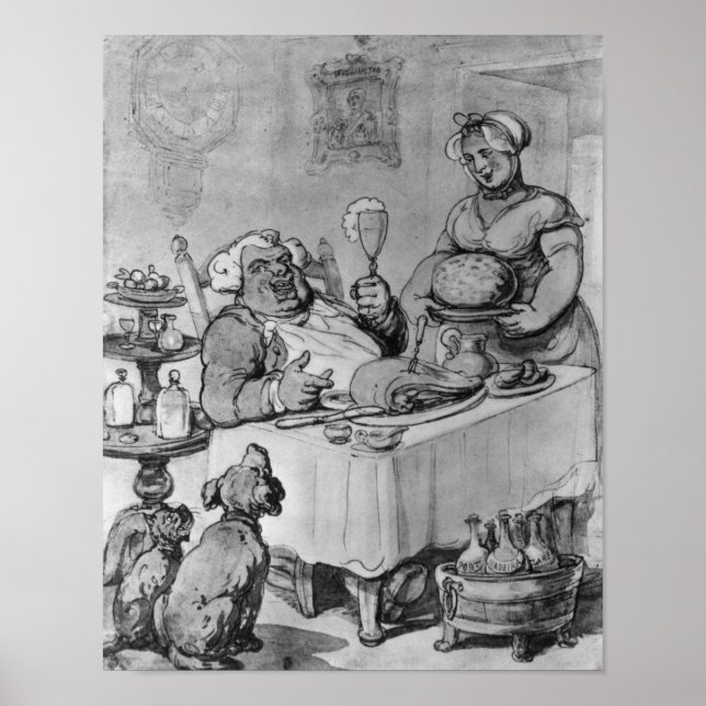 Affiches Un Bon Repas, (Devant)