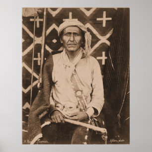 Affiches Un chaman - 1879