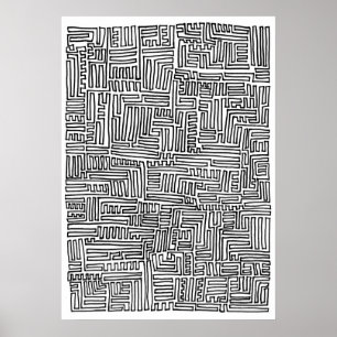Affiches Un-Continu-Line