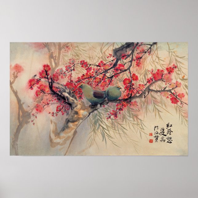 Affiches Un couple au printemps (Devant)