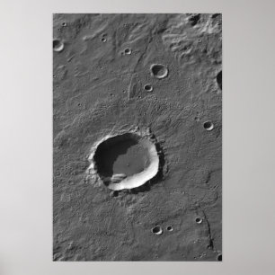Affiches Un cratère sur Mars