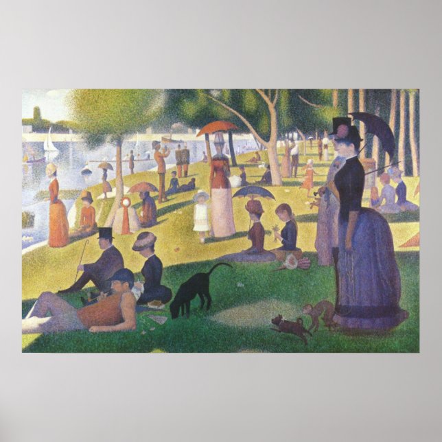 Affiches Un dimanche après-midi à La Grande Jatte (Devant)