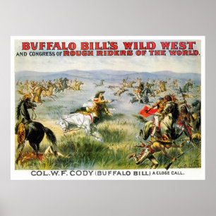 Affiches Un échappé belle - Buffalo Bill