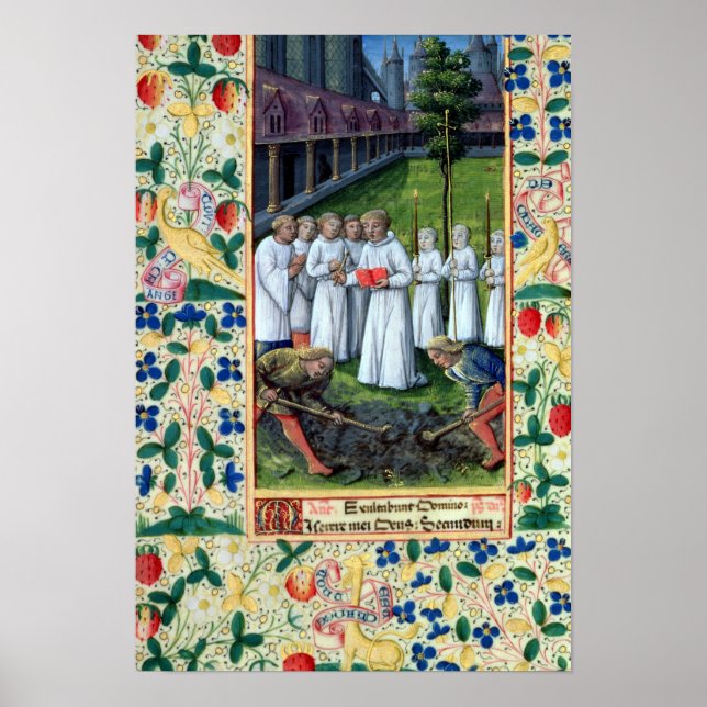 Affiches Un enterrement (Devant)