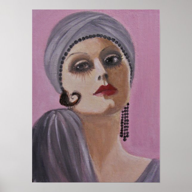 Affiches Un Gal Glamour Flamour (Devant)