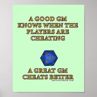 Affiches Un grand DM triche mieux
