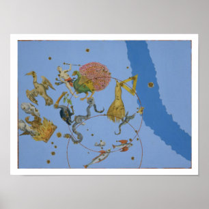 Affiches Un groupe de constellations de "Uranometria" par