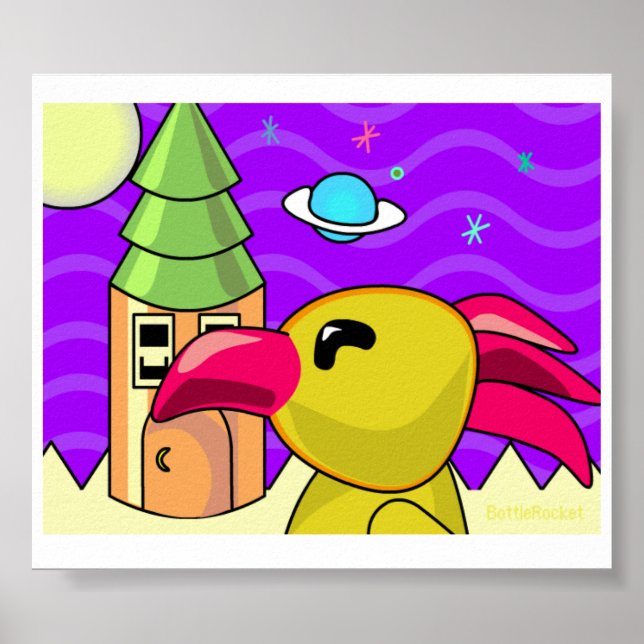 Affiches Un homme volant (Devant)