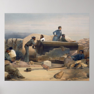 Affiches Un jour tranquille dans la batterie de diamant,
