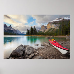 Affiches Un kayak de mer à Spirit Island