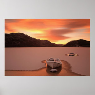 Affiches Un loch congelé   Ruthven, R-U