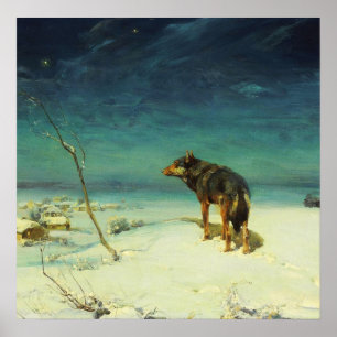 Affiches Un loup solitaire Samotny Wilk