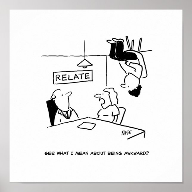 Affiches Un mari maladroit assis au plafond (Devant)