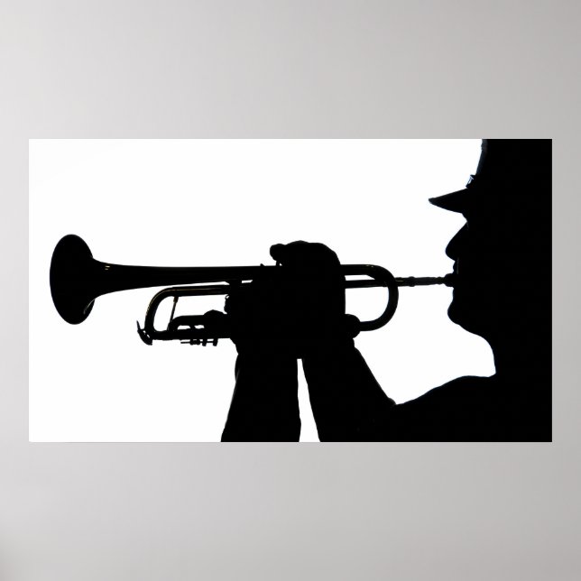 Affiches Un membre de service joue une chanson (Devant)