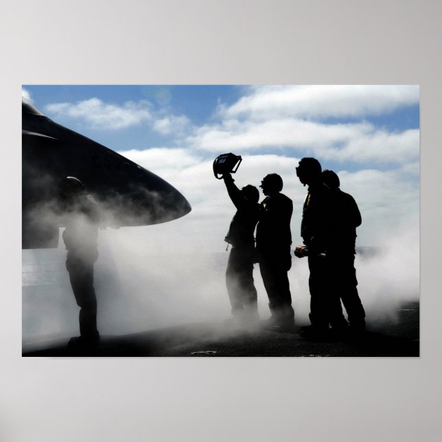 Affiches Un membre d'équipage de conduite (Devant)