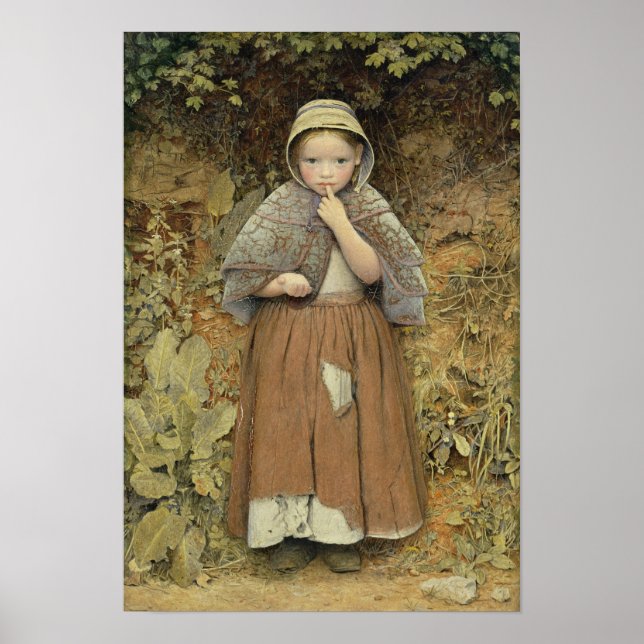 Affiches Un mendiant sur le chemin, 1856 (Devant)