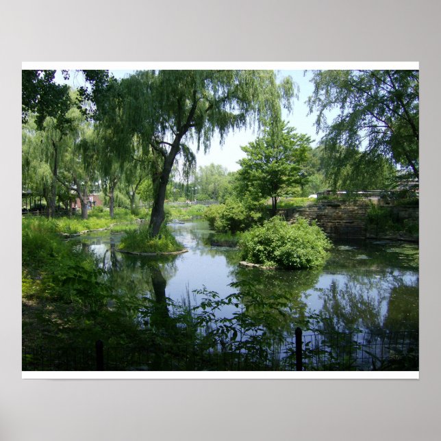 Affiches Un moment tranquille à Chicago (Devant)