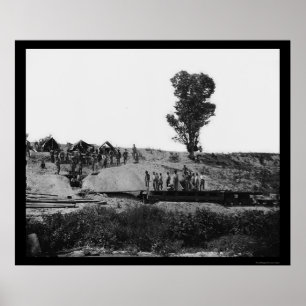 Affiches Un Mortier, Appelé Le Dictateur, Pétersbourg, VA 1