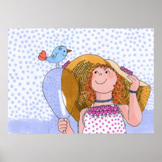 Affiches Un Petit Oiseau M'A Dit