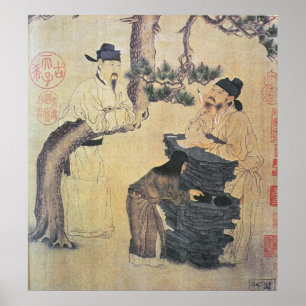 Affiches Un poète chinois ancien