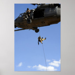 Affiches Un rappels pararescueman d'un HH-60