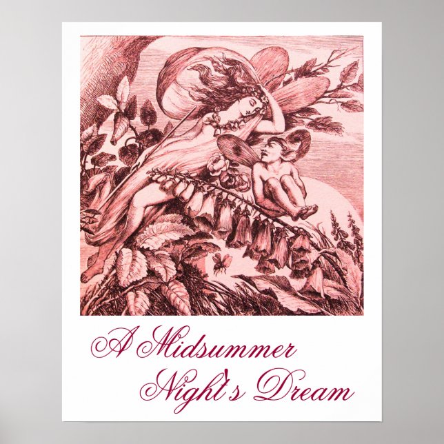 AFFICHES UN RÊVE D'UNE NUIT D'ÉTÉ / FÉE TITANIA (Devant)