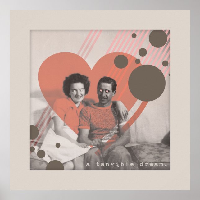 Affiches un rêve tangible (Devant)