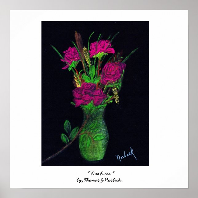 Affiches " Un Rose pour vous " (Devant)